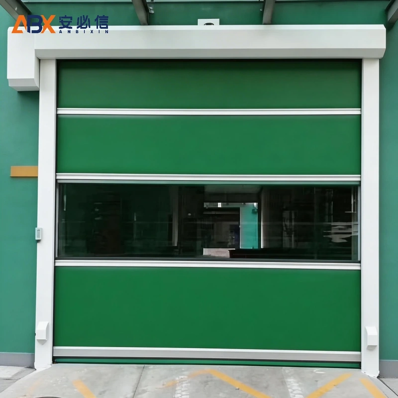 白银感应快速门