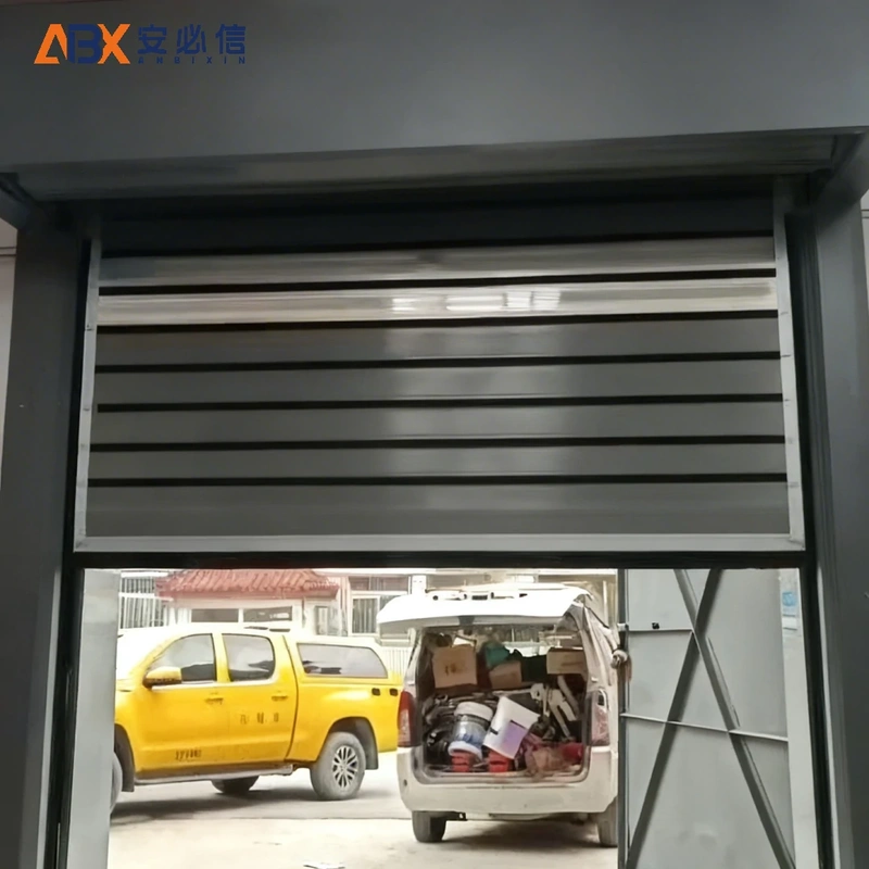 白银铝制高速门